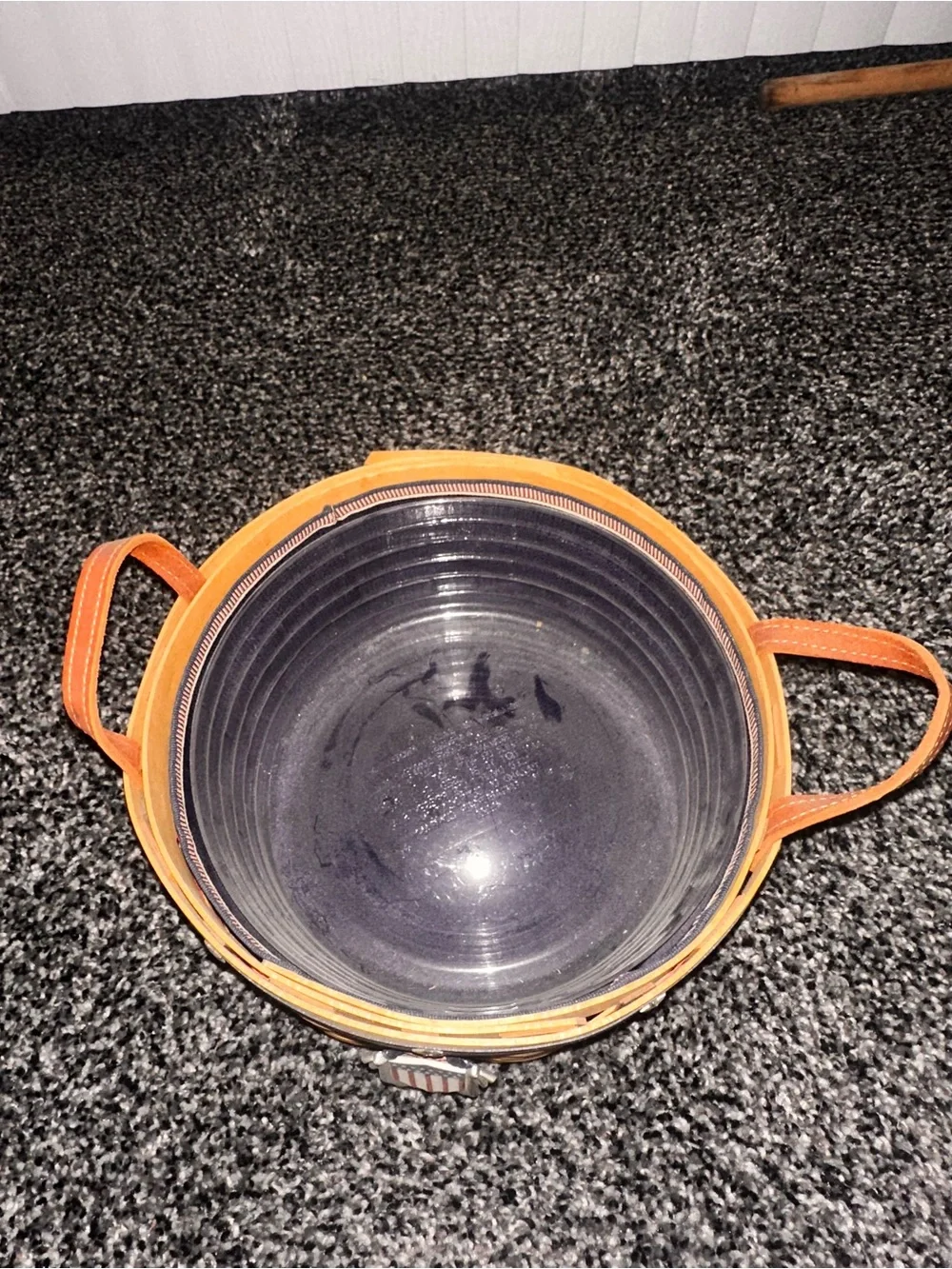 Longaberger Circular Proudly American Basket